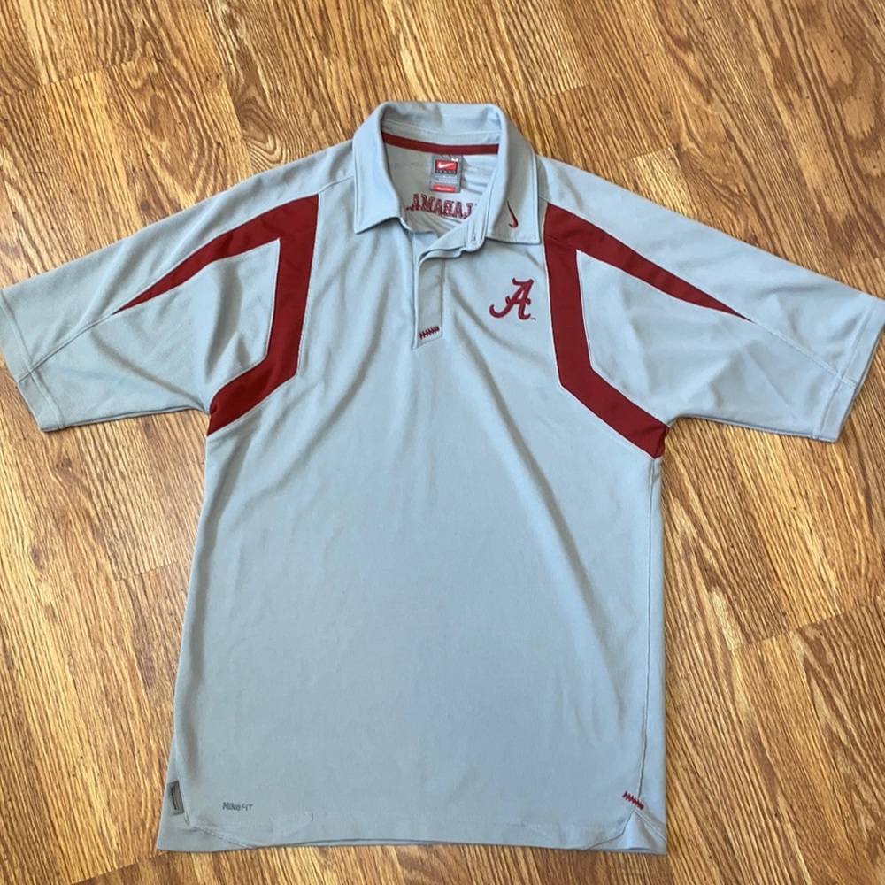 Nike Men’s Alabama Football Polo Shirt